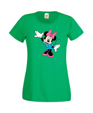 Дамска Тениска Mickey Mouse  Minnie Mouse 3