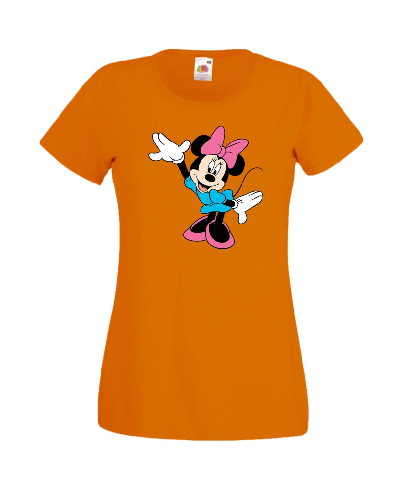 Дамска Тениска Mickey Mouse  Minnie Mouse 3