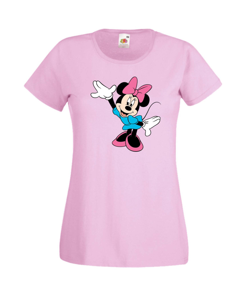 Дамска Тениска Mickey Mouse  Minnie Mouse 3