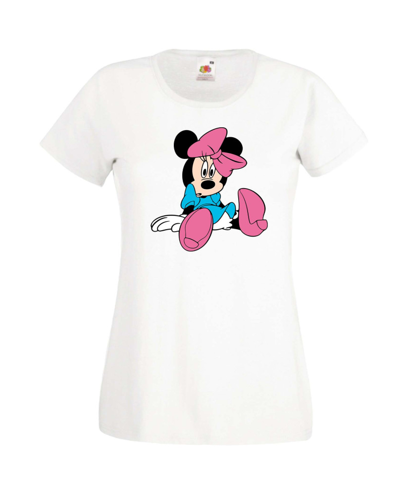 Дамска Тениска Mickey Mouse  Minnie Mouse 4