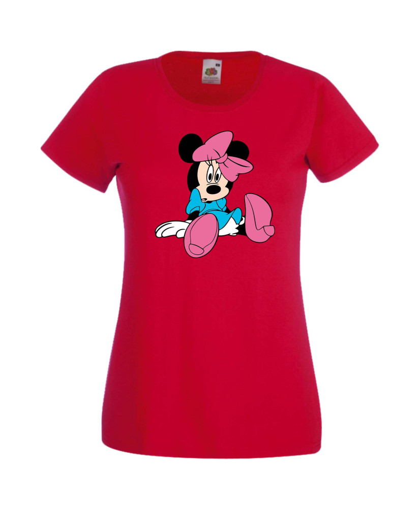 Дамска Тениска Mickey Mouse  Minnie Mouse 4