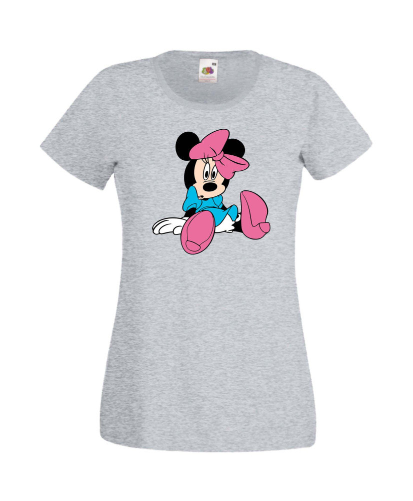 Дамска Тениска Mickey Mouse  Minnie Mouse 4