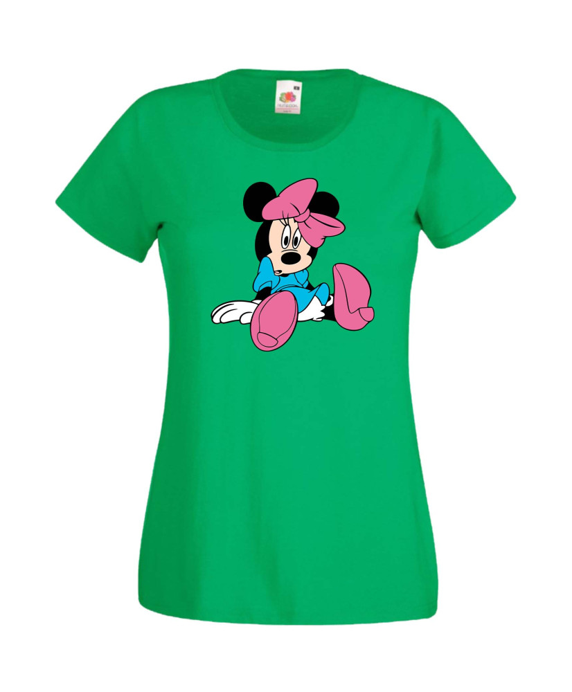 Дамска Тениска Mickey Mouse  Minnie Mouse 4