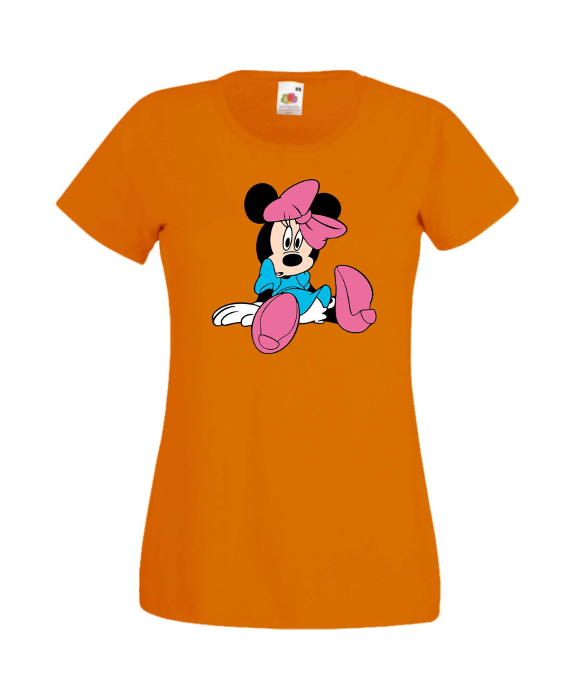 Дамска Тениска Mickey Mouse  Minnie Mouse 4