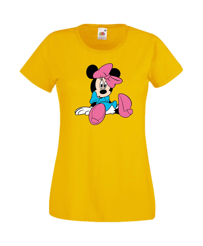 Дамска Тениска Mickey Mouse  Minnie Mouse 4