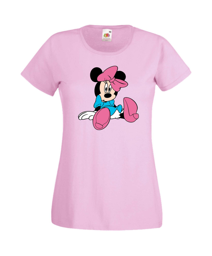 Дамска Тениска Mickey Mouse  Minnie Mouse 4