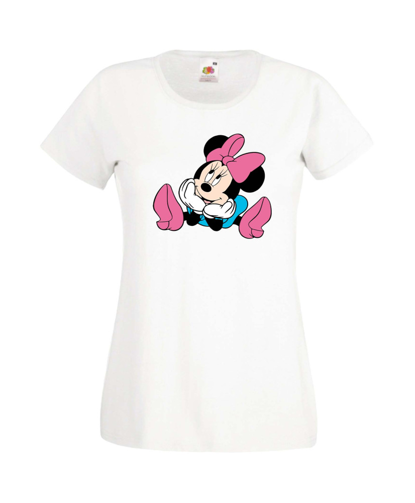Дамска Тениска Mickey Mouse  Minnie Mouse 5