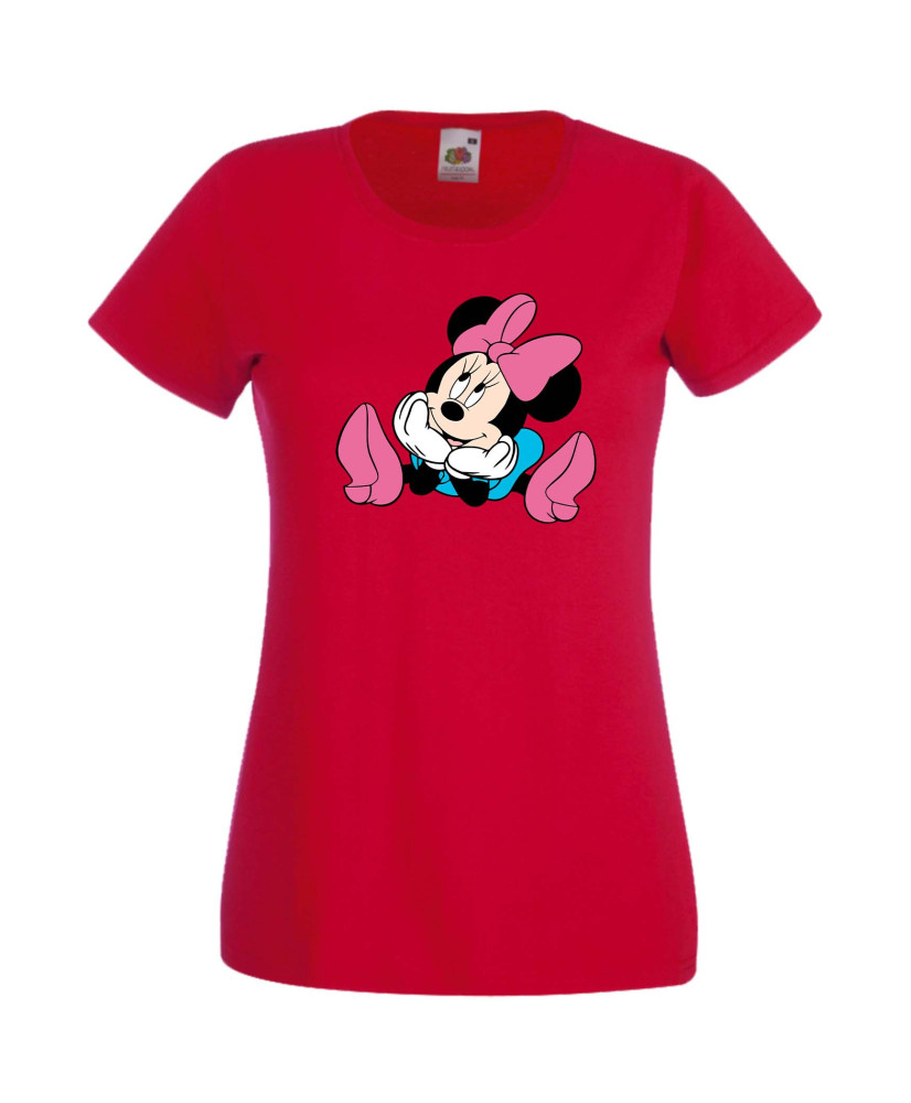 Дамска Тениска Mickey Mouse  Minnie Mouse 5