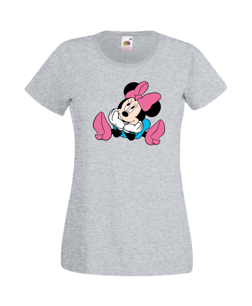 Дамска Тениска Mickey Mouse Minnie Mouse 5 Дамска Тениска Mickey Mouse Minnie Mouse 5