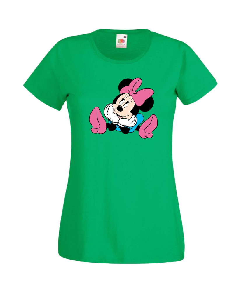 Дамска Тениска Mickey Mouse  Minnie Mouse 5