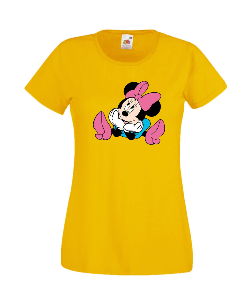 Дамска Тениска Mickey Mouse  Minnie Mouse 5