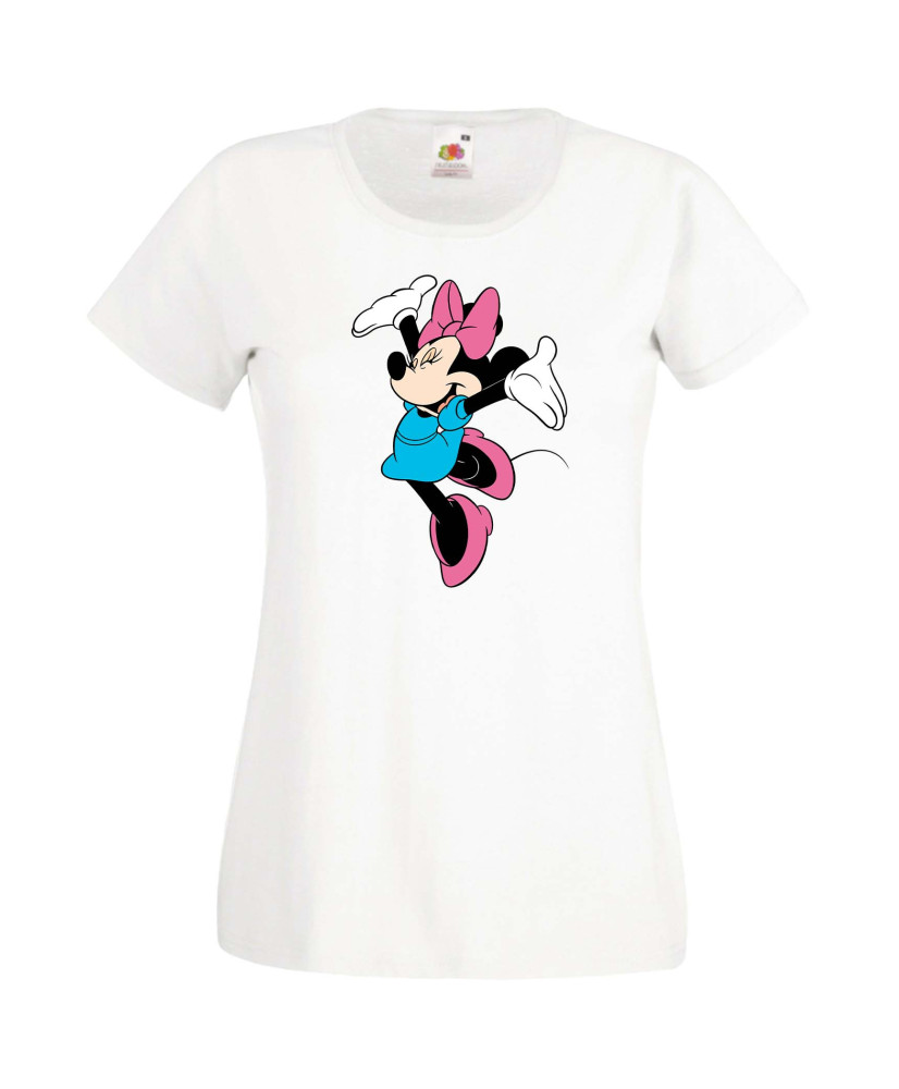 Дамска Тениска Mickey Mouse  Minnie Mouse 6