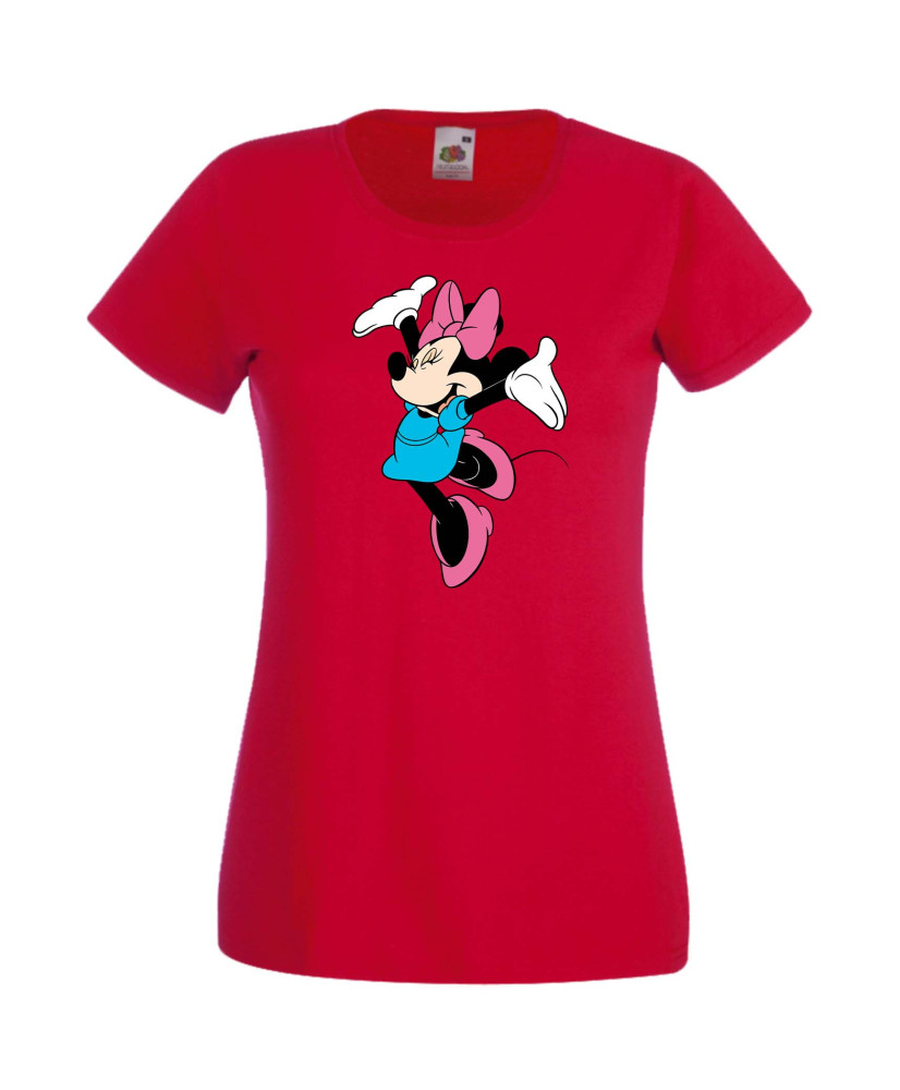 Дамска Тениска Mickey Mouse  Minnie Mouse 6