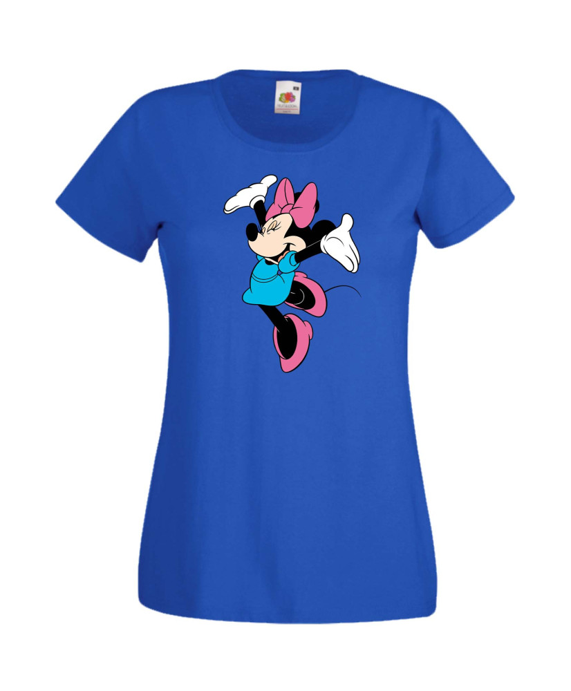 Дамска Тениска Mickey Mouse  Minnie Mouse 6