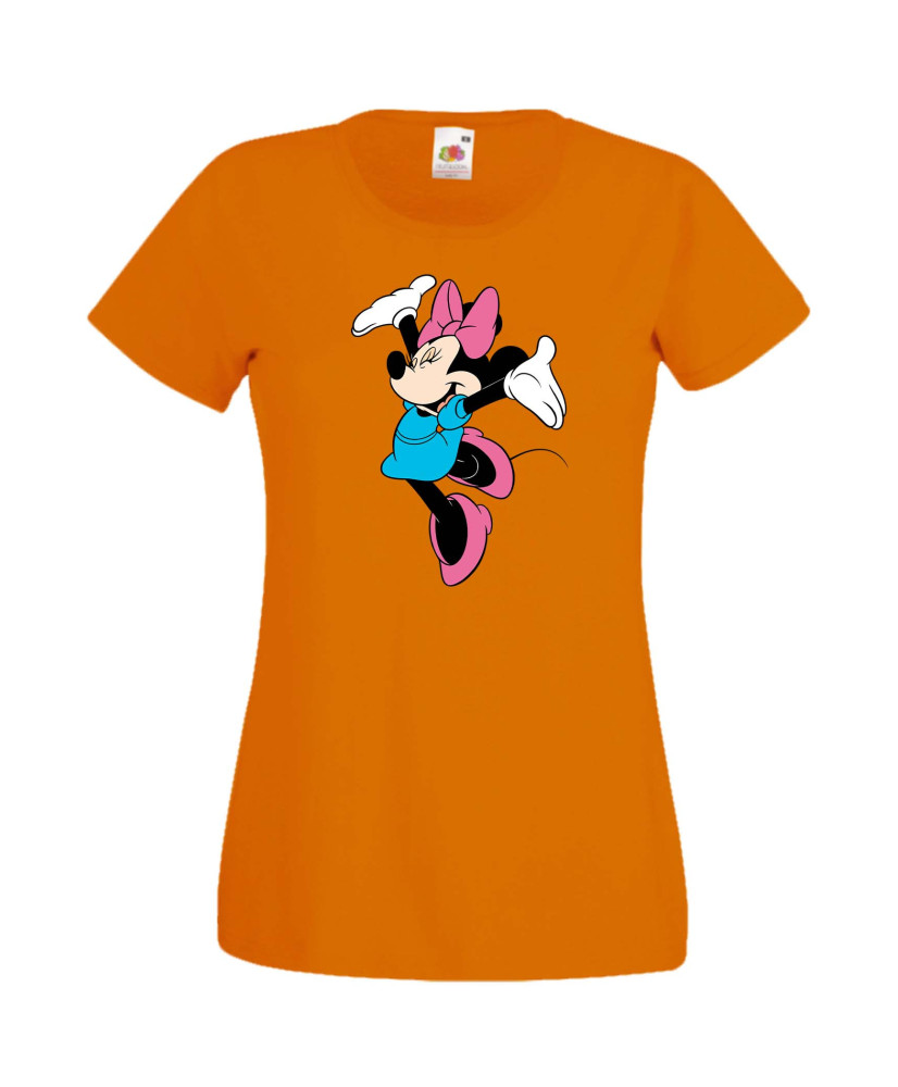 Дамска Тениска Mickey Mouse  Minnie Mouse 6