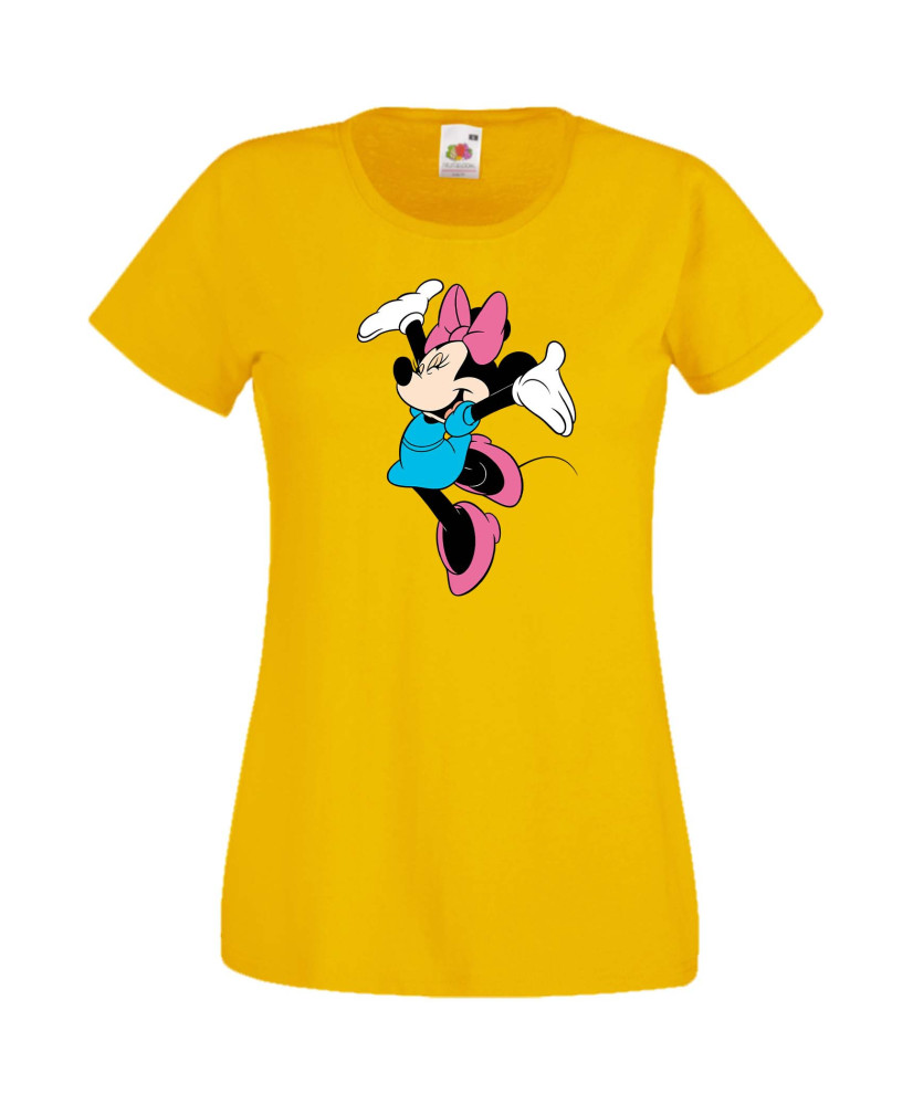 Дамска Тениска Mickey Mouse  Minnie Mouse 6