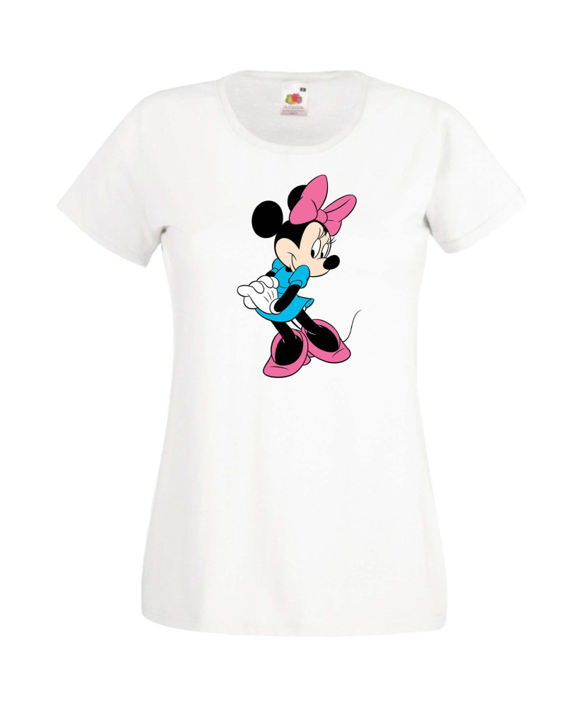 Дамска Тениска Mickey Mouse  Minnie Mouse 7
