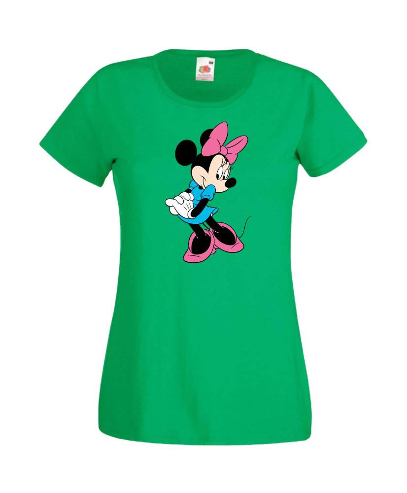 Дамска Тениска Mickey Mouse  Minnie Mouse 7