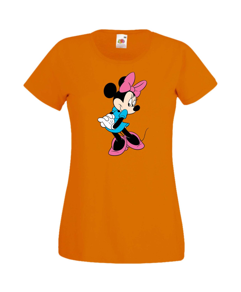 Дамска Тениска Mickey Mouse  Minnie Mouse 7