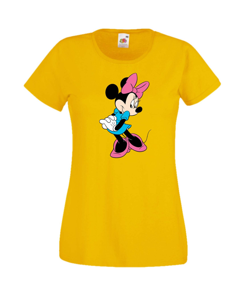 Дамска Тениска Mickey Mouse  Minnie Mouse 7