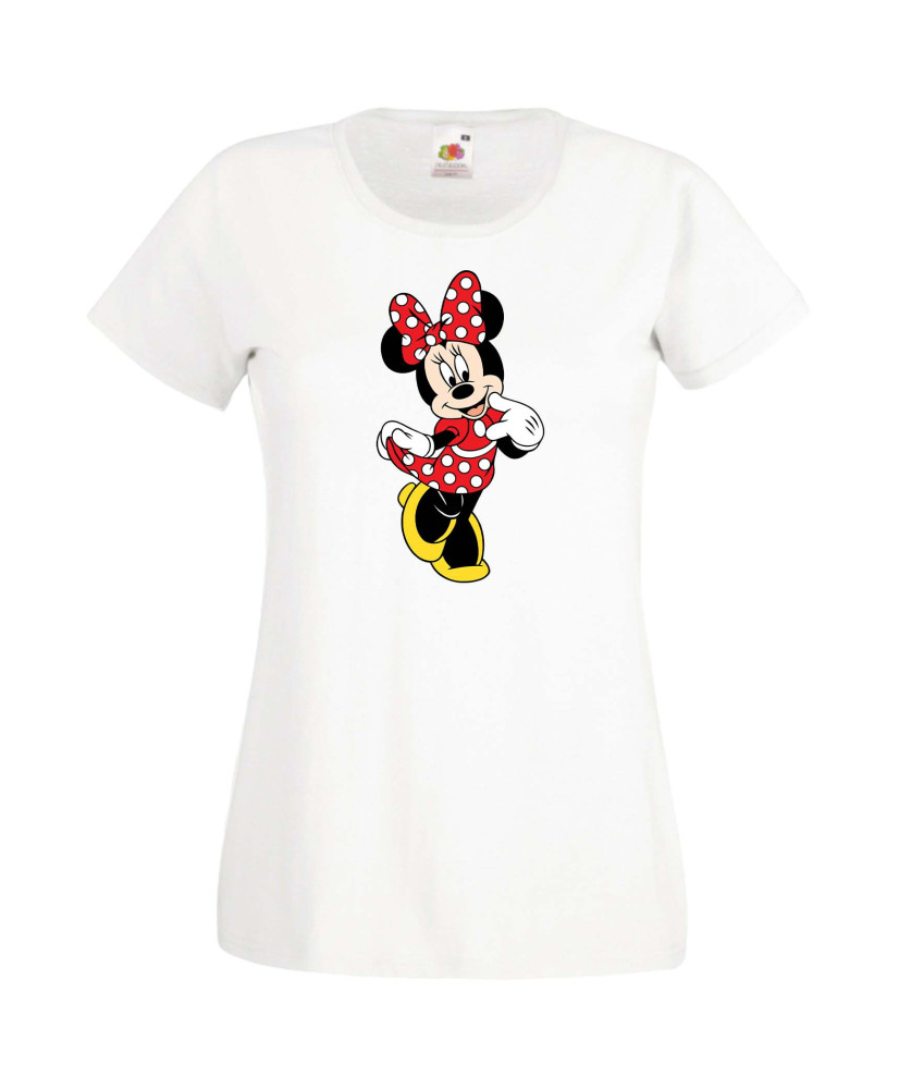 Дамска Тениска Mickey Mouse  Minnie Mouse 8