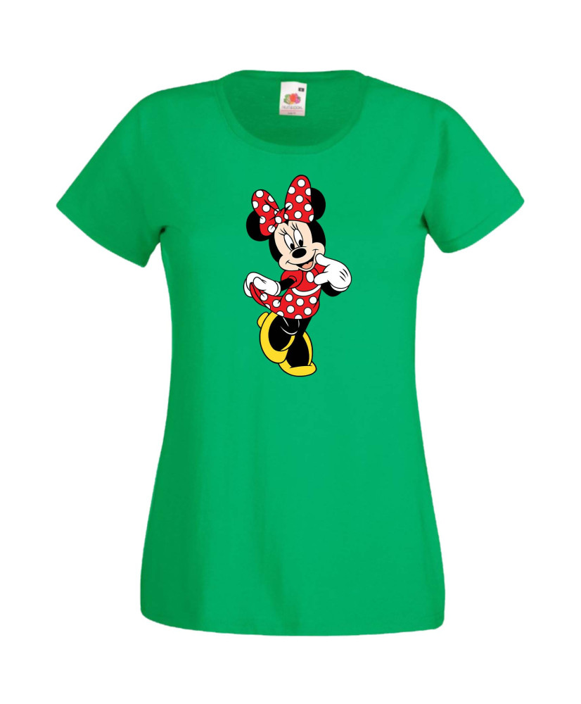 Дамска Тениска Mickey Mouse  Minnie Mouse 8