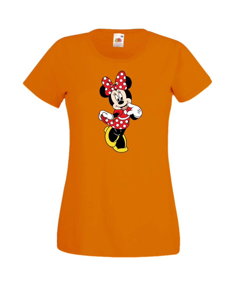 Дамска Тениска Mickey Mouse  Minnie Mouse 8