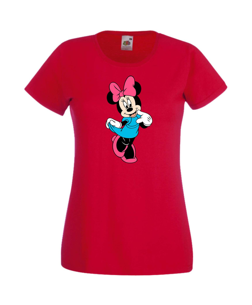Дамска Тениска Mickey Mouse  Minnie Mouse 9