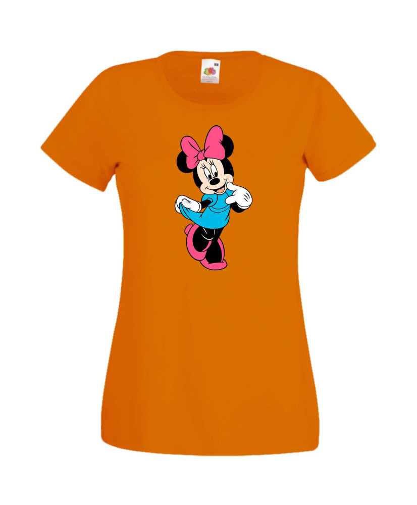 Дамска Тениска Mickey Mouse  Minnie Mouse 9