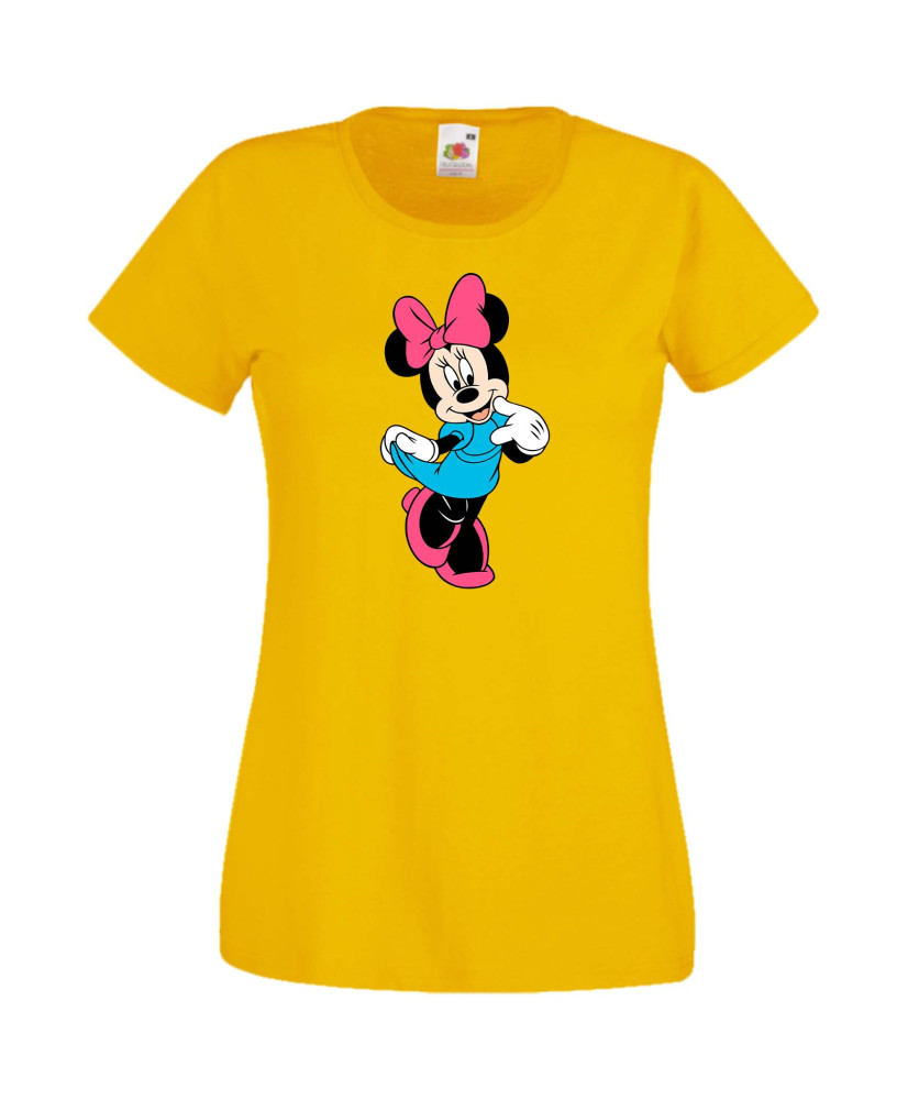 Дамска Тениска Mickey Mouse  Minnie Mouse 9