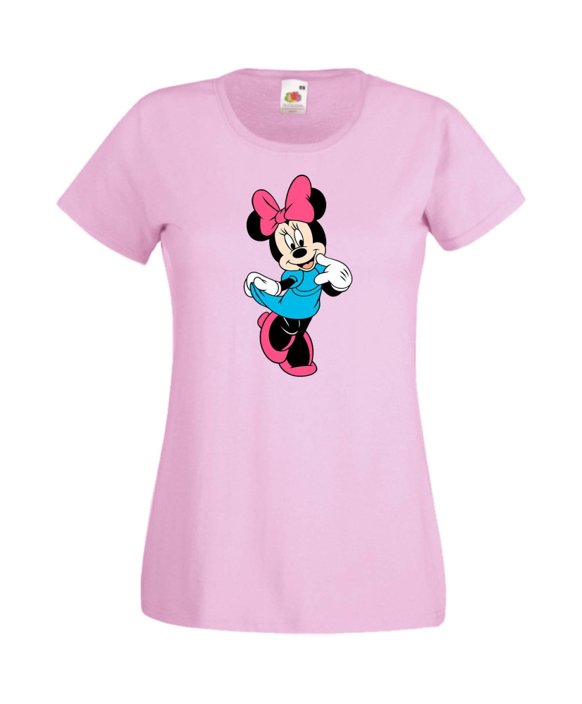 Дамска Тениска Mickey Mouse  Minnie Mouse 9