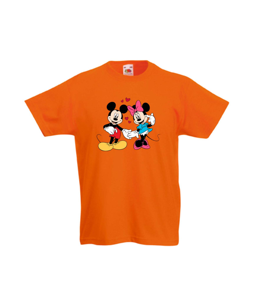 Детска Тениска Mickey Mouse Mickey & Minnie 7 Детска Тениска Mickey Mouse Mickey & Minnie 7