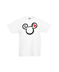 Детска Тениска Mickey Mouse  Mickey Head Love