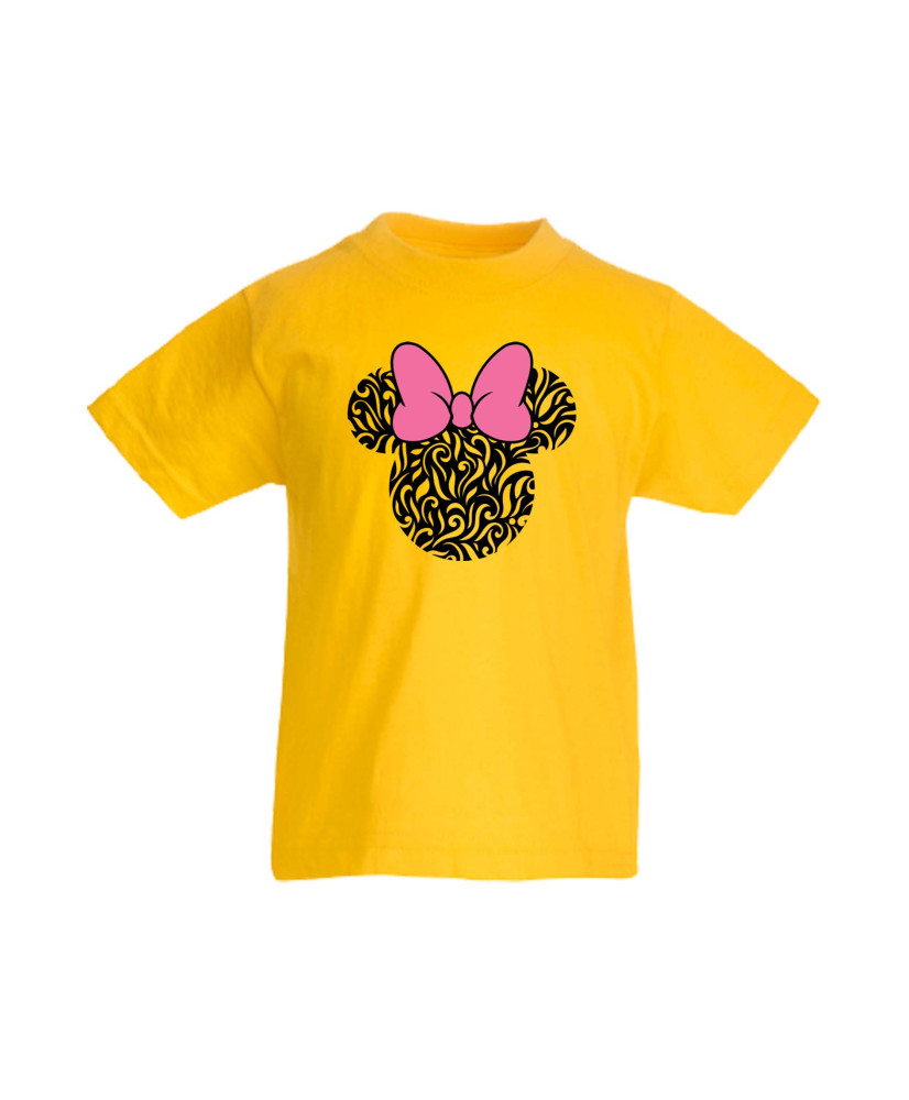 Детска Тениска Mickey Mouse Minnie Head 6 Детска Тениска Mickey Mouse Minnie Head 6