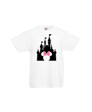 Детска Тениска Mickey Mouse  Minnie Head Disney Castle