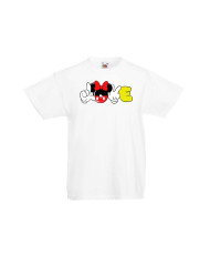 Детска Тениска Mickey Mouse  Minnie Love