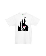 Детска Тениска Mickey Mouse  Minnie Love Disney Castle