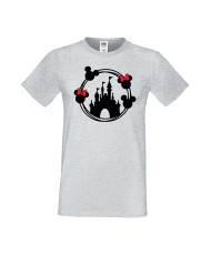 Мъжка Тениска Mickey Mouse Disney Castle 1