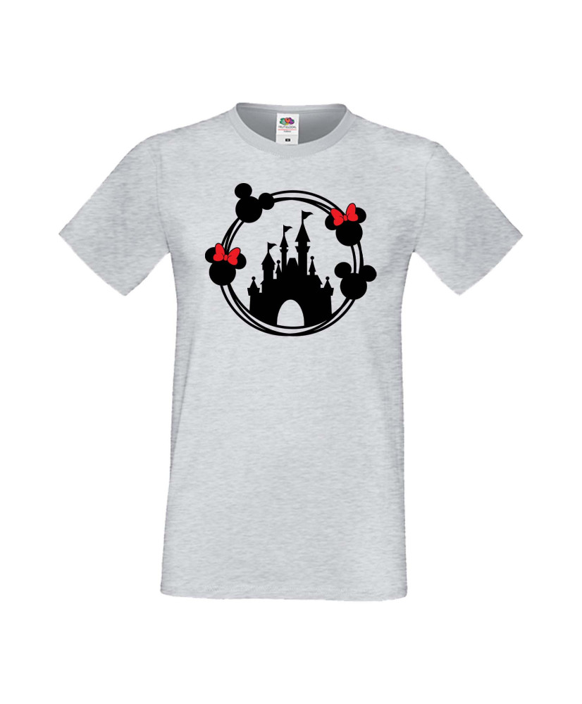 Мъжка Тениска Mickey Mouse Disney Castle 1