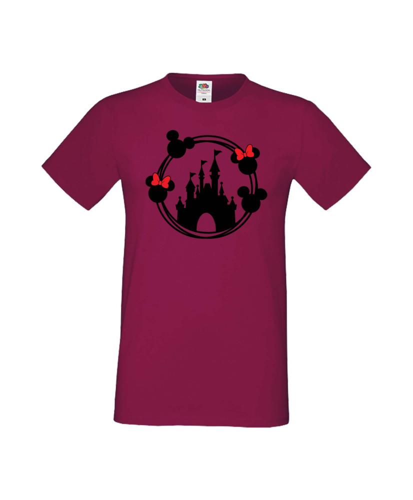 Мъжка Тениска Mickey Mouse Disney Castle 1 Мъжка Тениска Mickey Mouse Disney Castle 1