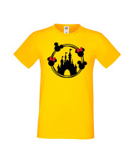 Мъжка Тениска Mickey Mouse Disney Castle 1