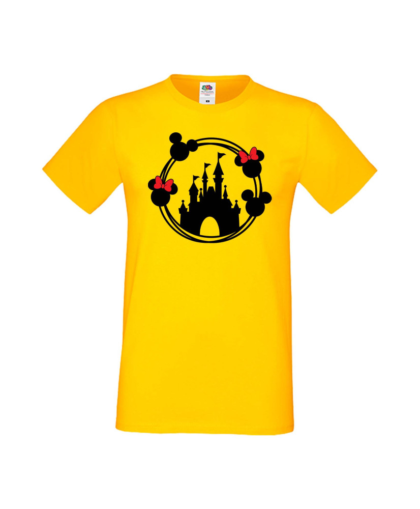 Мъжка Тениска Mickey Mouse Disney Castle 1