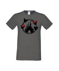 Мъжка Тениска Mickey Mouse Disney Castle 1