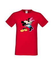 Мъжка Тениска Mickey Mouse Mickey & Minnie 1
