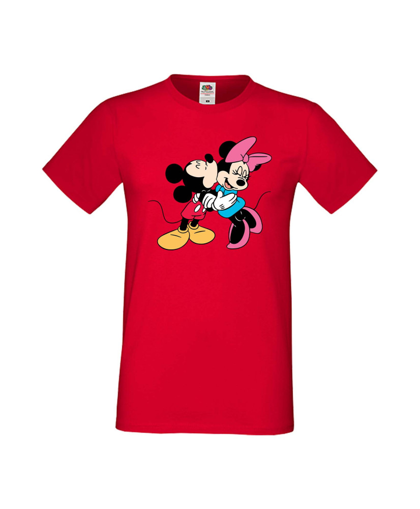 Мъжка Тениска Mickey Mouse Mickey & Minnie 1 Мъжка Тениска Mickey Mouse Mickey & Minnie 1