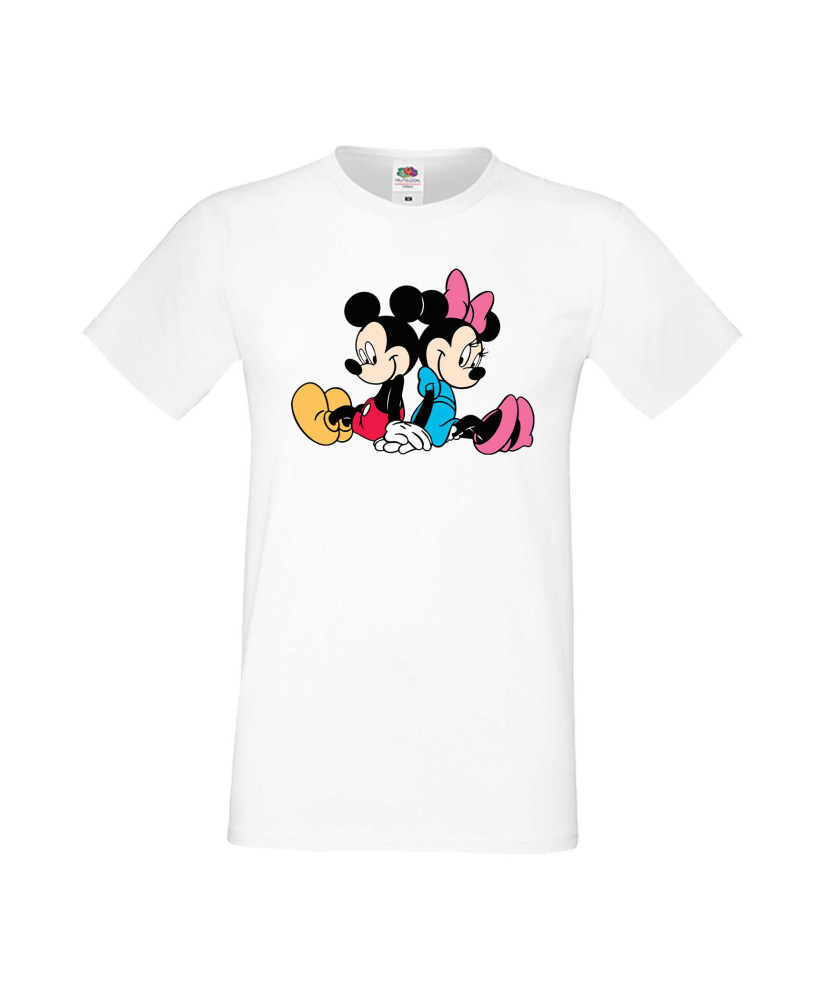 Мъжка Тениска Mickey Mouse Mickey & Minnie 2 Мъжка Тениска Mickey Mouse Mickey & Minnie 2