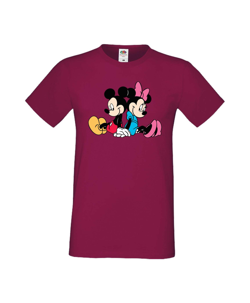 Мъжка Тениска Mickey Mouse Mickey & Minnie 2 Мъжка Тениска Mickey Mouse Mickey & Minnie 2