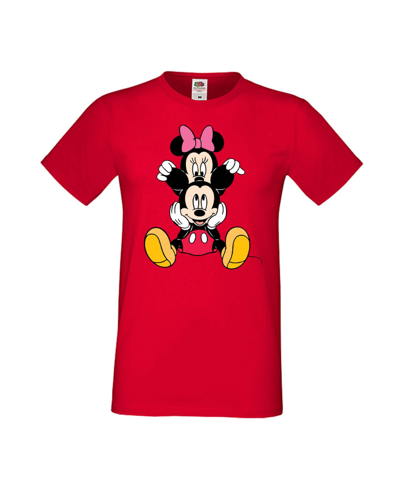 Мъжка Тениска Mickey Mouse Mickey & Minnie 3