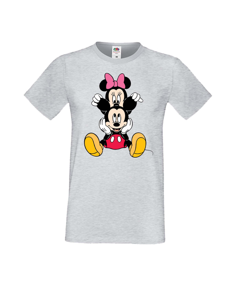 Мъжка Тениска Mickey Mouse Mickey & Minnie 3