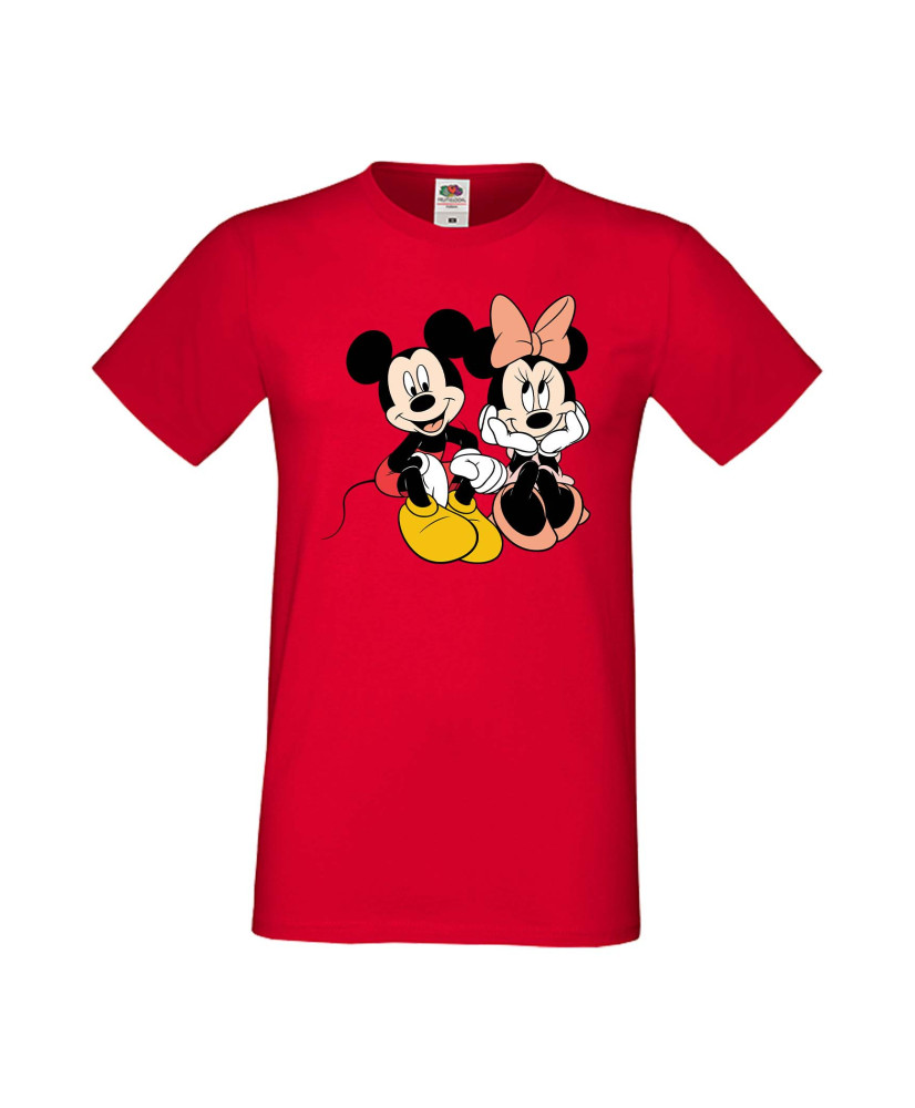 Мъжка Тениска Mickey Mouse Mickey & Minnie 5
